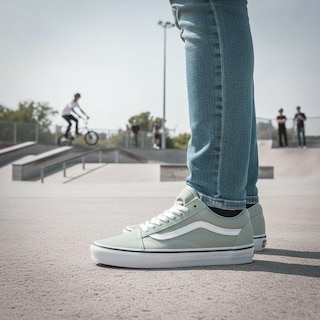 Foto 7 | Foto 7 | Tenis Vans Old Skool - 0d6wemw - Verde Claro - Unisex Verde Claro