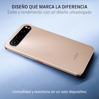 Foto 4 | Foto 4 | Celular Nubia Air 256gb Dorado 8gb Ram Android 15 Ip68/ip69