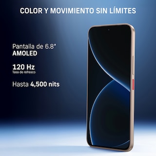 Foto 5 | Foto 5 | Celular Nubia Air 256gb Dorado 8gb Ram Android 15 Ip68/ip69