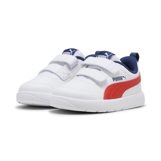 Foto 3 | Foto 3 | Tenis Puma Courtflex V3 V Infantil Blanco