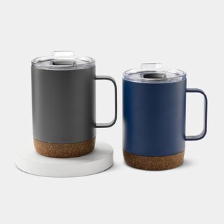 Foto 1 | Foto 1 | Paquete Con 20 Piezas De Taza Térmica De Acero Inoxidable Con Base De Corcho