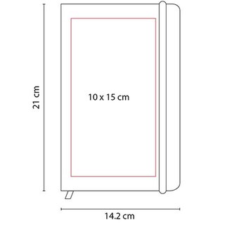 Foto 3 | Foto 3 | Paquete 35 Piezas Libreta Con 80 Hojas De Raya Y Elástico Para Cerrar