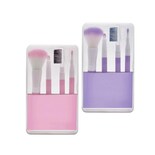 Paquete 200 Piezas Set Promocional De Brochas Con Estuche Plástico