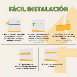 Foto 2 | Foto 2 | Repisas Eo Safe Imports 6 Piezas