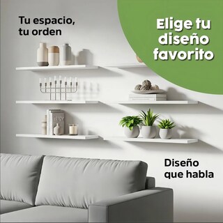 Foto 3 | Foto 3 | Repisas Eo Safe Imports 6 Piezas