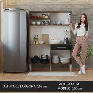 Foto 5 | Foto 5 | Cocina Integral Completa Modular Madesa Life 120cm Mn