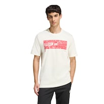 Playera Stadium Con Gráfico Para Fanáticos Adidas Blanco Hombre