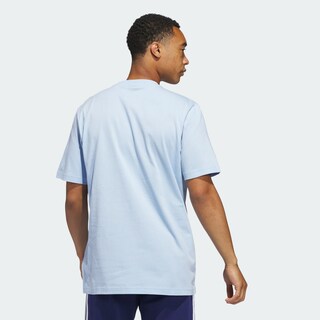 Foto 3 | Foto 3 | Playera Stadium Tailgate Estampada Adidas Azul Hombre