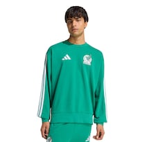 Sudadera Dna México Cuello Redondo Adidas Verde Hombre