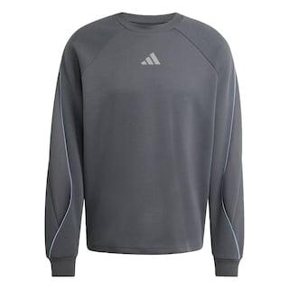 Foto 2 | Foto 2 | Sudadera Stadium Crew Adidas Gris Hombre