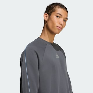 Foto 4 | Foto 4 | Sudadera Stadium Crew Adidas Gris Hombre