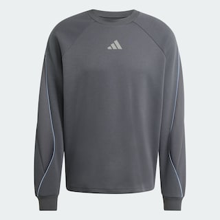 Foto 7 | Foto 7 | Sudadera Stadium Crew Adidas Gris Hombre