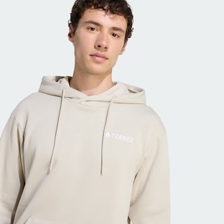 Foto 4 | Foto 4 | Buzo Con Capucha Terrex Multi Logo Pequeño Adidas Beige Hombre