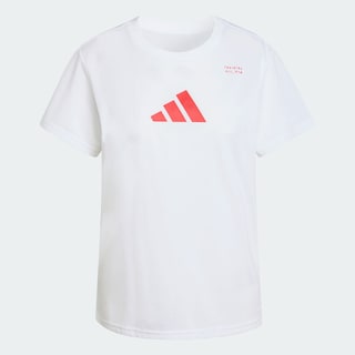 Foto 7 | Foto 7 | Playera De Entrenamiento Category Climacool Estampada Adidas Blanco Mujer