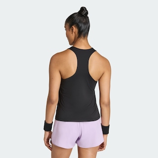 Foto 3 | Foto 3 | Playera Sin Mangas De Tenis Club Con Climacool Y Cuello En V Adidas Negro Mujer