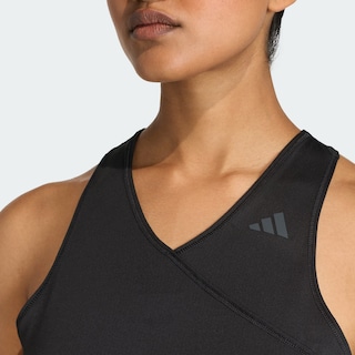 Foto 4 | Foto 4 | Playera Sin Mangas De Tenis Club Con Climacool Y Cuello En V Adidas Negro Mujer