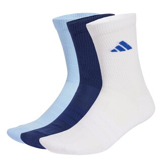 Foto 1 | Foto 1 | Paquete De 3 Pares De Calcetines Clásicos Con Amortiguación Sportswear Adidas Azul Unisex
