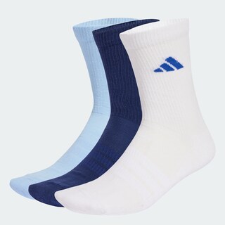 Foto 2 | Foto 2 | Paquete De 3 Pares De Calcetines Clásicos Con Amortiguación Sportswear Adidas Azul Unisex