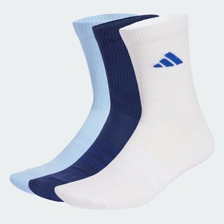 Foto 3 | Foto 3 | Paquete De 3 Pares De Calcetines Clásicos Con Amortiguación Sportswear Adidas Azul Unisex