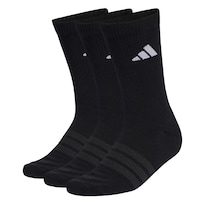 Paquete De 3 Pares De Calcetines Clásicos Con Amortiguación Sportswear Adidas Negro Unisex