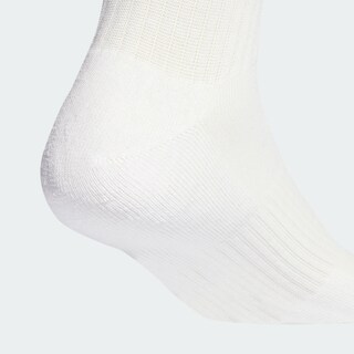 Foto 5 | Foto 5 | Calcetines Sportswear 3 Franjas Acolchados A Media Pantorrilla Paquete De 3 Pares Adidas Blanco Unisex