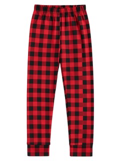 Foto 2 | Foto 2 | Pijama Niño Zyro Kids 12303 Rojo Cuadros Milk & Cookies Santa