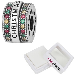 Foto 3 | Foto 3 | Charm Christmas Tubular Ventdepot Mxxcz-001 1 Pieza Plata S925 Chapa Multicolor