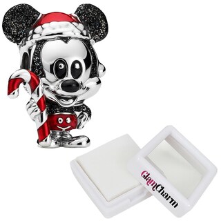 Foto 3 | Foto 3 | Charm Ratón Bastón Dulce Ventdepot Mxcxy-004 4 Piezas Plata S925 Chapa Multicolor