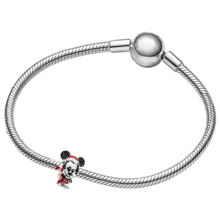 Foto 4 | Foto 4 | Charm Ratón Bastón Dulce Ventdepot Mxcxy-004 4 Piezas Plata S925 Chapa Multicolor