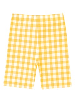 Foto 1 | Foto 1 | Short Para Niña Zyro Kids 13300 Estampado Cuadros Amarillos