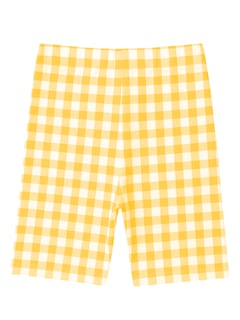 Foto 2 | Foto 2 | Short Para Niña Zyro Kids 13300 Estampado Cuadros Amarillos