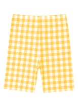Short Para Niña Zyro Kids 13300 Estampado Cuadros Amarillos