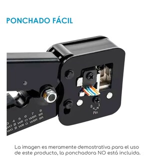 Foto 4 | Foto 4 | Set 100 Plug Conector Belug Profesional Cat 6 Rj45 Cable Red Utp Transparente