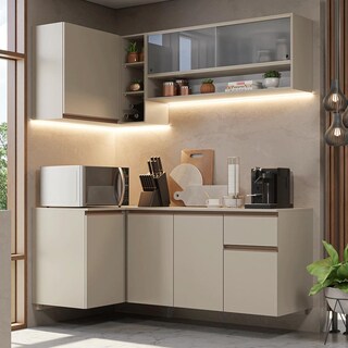 Foto 2 | Foto 2 | Cocina Integral Completa Modular Madesa Nice 265cm Crema 05