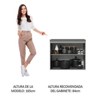 Foto 5 | Foto 5 | Gabinete Bajo Cocina Madesa Nice Suspendida Con 2 Puertas G 1