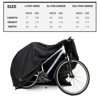 Foto 6 | Foto 6 | Funda Para Bicicleta Teamobsidian Impermeable Para 1-3 Bicicletas Todas Las Estaciones - Venta Internacional.
