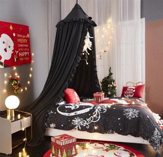 Foto 3 | Foto 3 | Dosel Para Cama Vethin Princesa Redondo En Forma De Cúpula Con Mosquitero Soñador - Venta Internacional.