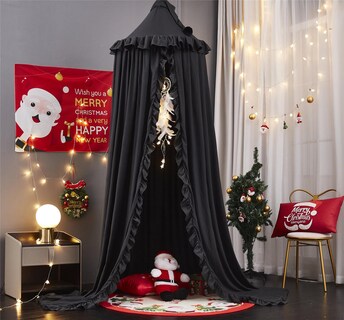 Foto 6 | Foto 6 | Dosel Para Cama Vethin Princesa Redondo En Forma De Cúpula Con Mosquitero Soñador - Venta Internacional.