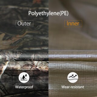 Foto 2 | Foto 2 | Cubierta De Lona Tongcamo Resistente Impermeable Y Uv De 9 Mil - Venta Internacional.