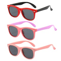 Gafas De Sol Fannygo Para Niños De 3 A 10 Años Polarizadas Paquete De 3 - Venta Internacional.