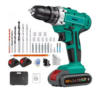 Foto 2 | Foto 2 | Taladro Rotomartillos Belug Inalámbricos Cincelador Verde