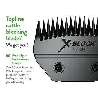 Foto 3 | Foto 3 | Clipper Blade Wahl X-Block para Ganado Ultimate Competition 2430-500 - Venta Internacional