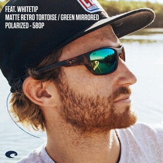 Foto 5 | Foto 5 | Gafas De Sol Costa Del Mar Whitetip 580p Polarizadas Blackout - Venta Internacional.