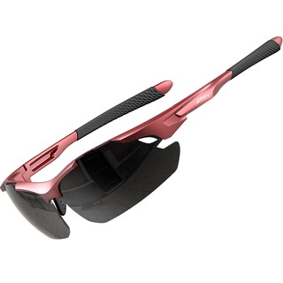 Foto 1 | Foto 1 | Gafas De Sol Polarizadas Attcl 7027 Con Montura Tr90 Uv400 Roja Y Gris - Venta Internacional.