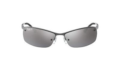 Foto 1 | Foto 1 | Gafas De Sol Ray-ban Rb3183 Gunmetal/polarizado Gris Para Hombre - Venta Internacional.