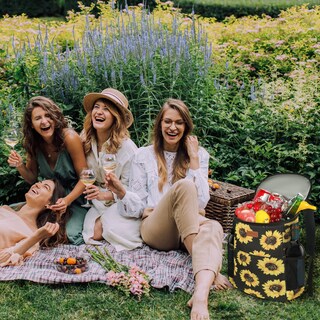 Foto 6 | Foto 6 | Mochila Nevera Aislante Vankor Girasol Floral 30l - Venta Internacional.