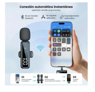 Foto 4 | Foto 4 | Micrófono Inalámbrico Para Vlog
