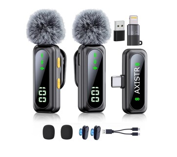 Foto 1 | Foto 1 | Micrófono Inalámbrico Pantalla Digital