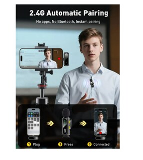 Foto 4 | Foto 4 | Micrófono Inalámbrico Pantalla Digital