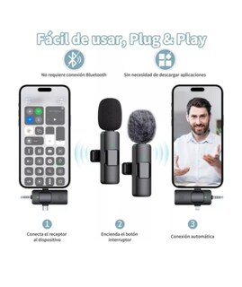 Foto 2 | Foto 2 | Micrófono Inalámbrico Para Iphone Ipad
